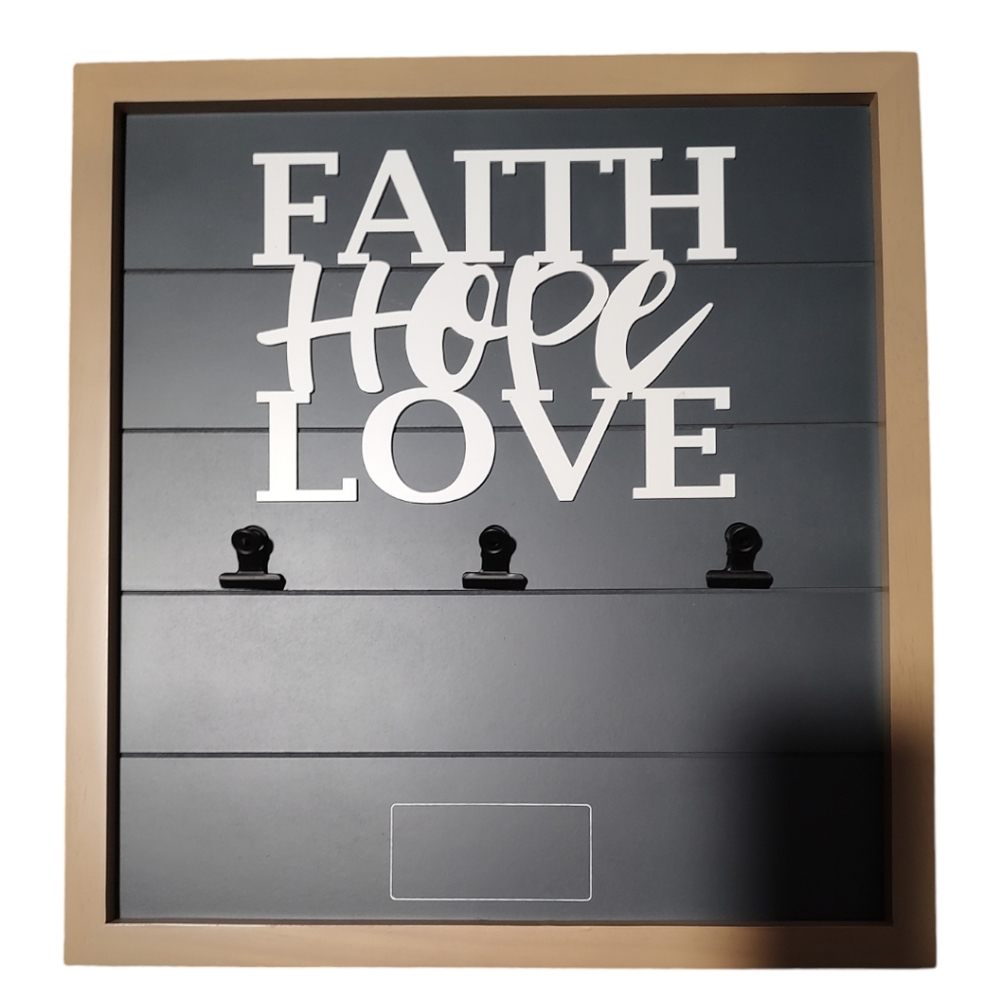 Faith Hope Love Frame